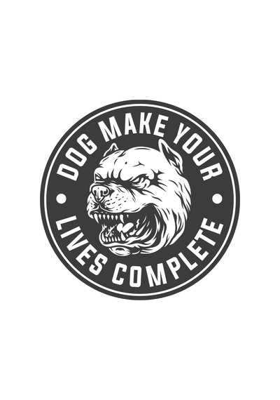Paybuy Köpek Sevgisi Motivasyon Yazılı Baskılı Erkek Tişört Beyaz