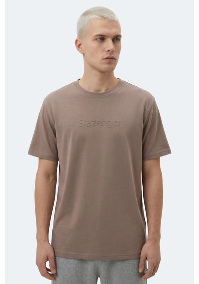 Slazenger Zuranıs Erkek Kahve Tişört