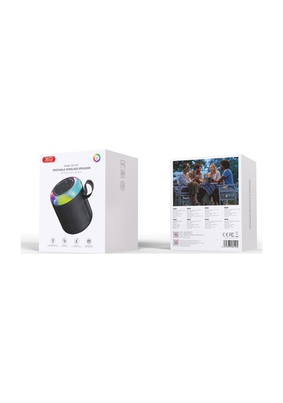 F67 1800 Mah Led Işıklı Taşınabilir Kablosuz Hoparlör - Bluetooth 5.3 - Ses Bombası