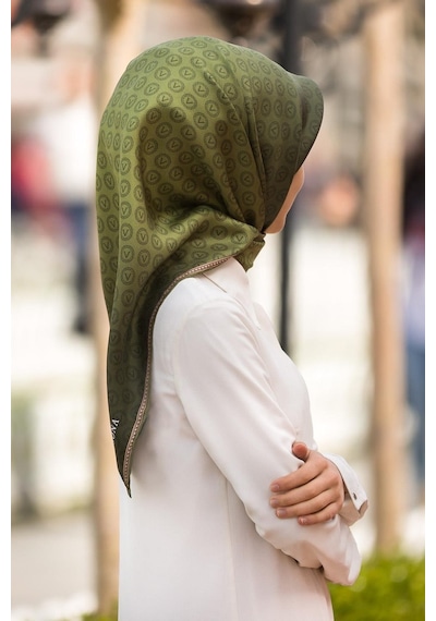 Vissona Twill İpek Eşarp - 11276 - 0037 - 11276 - 0032