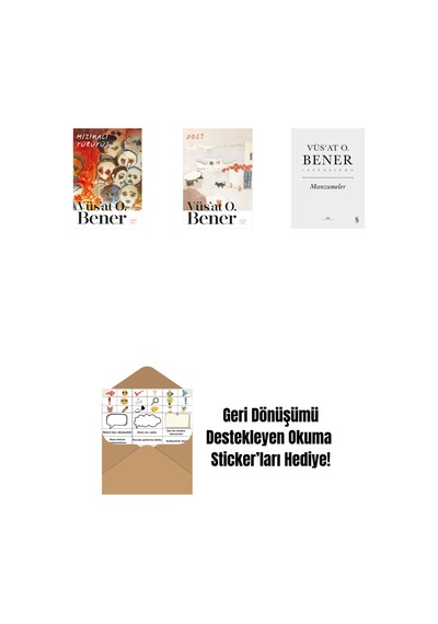 Mızıkalı Yürüyüş + Dost + Manzumeler Ciltli + Okuma Sticker'ları