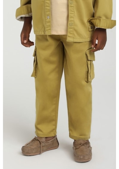 Xo Kids Erkek Çocuk Pantolon 1-4 Yaş 2596 Fıstık Yeşili