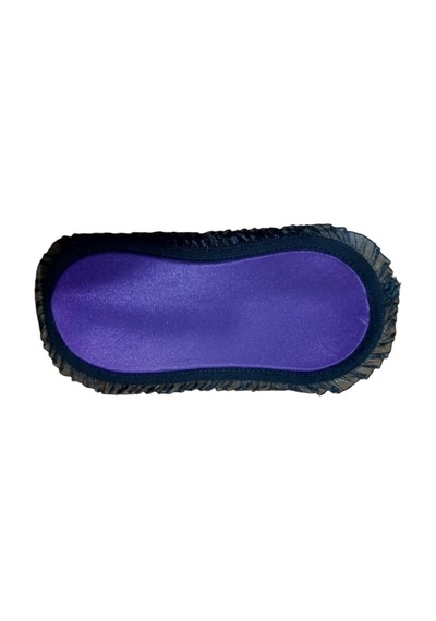 Pazarız Uyku Göz Bandı Maskesi Işık Önleyici Gözlük Maske Bant Eye Mask Mor