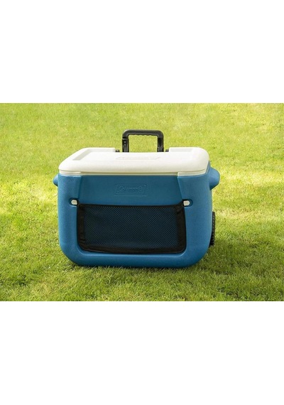 Coleman Poly-lite Wheeled Mesh 50 Qt Tekerlekli Soğutucu Buzluk 47.3 Lt Çok Renkli