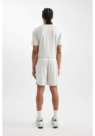 DeFactoFit Standart Fit Normal Kesim Sporcu Kısa Paça Şort C9176AX24AUGR493