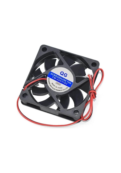 24V 6cm Fan - 60 x 60 x 15mm Soğutucu Fan - 60mm Kare Fan - 2 Pin