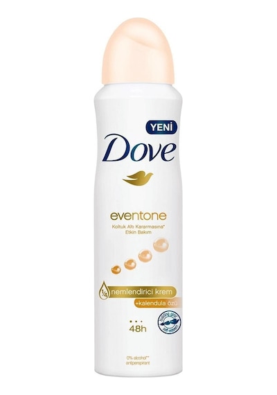 Dove Eventone Koltuk Altı Kararma Kadın Sprey Deodorant 150 ML