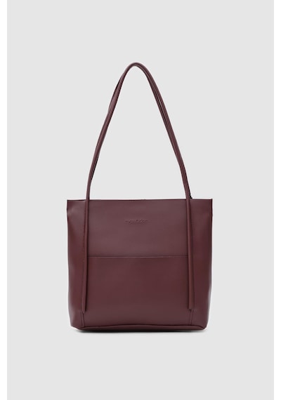 Shule Bags Maximors Omuz Çantası Bordo Bordo