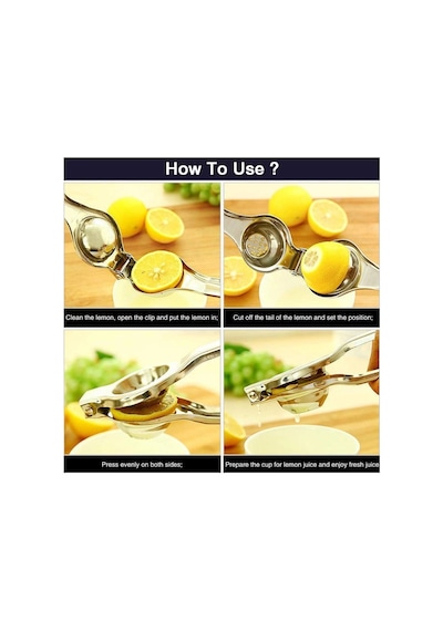 Kullanıma Uygun Paslanmaz Çelik Limon Sıkacağı Diğer