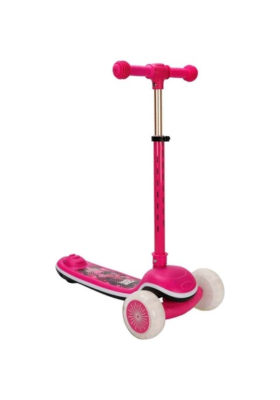 Sesli Ve Işıklı 3 Tekerlekli Katlanabilir Scooter Mavi