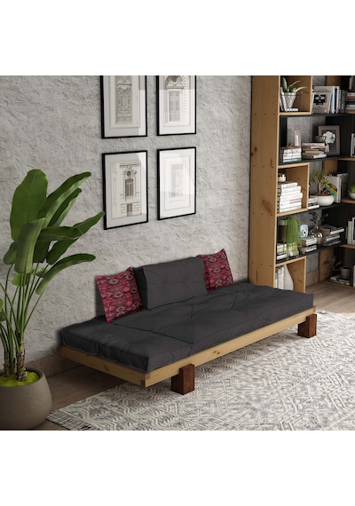 Woodesk Arin Masif Natural-antrasit Renk Sedir Cpt8371-200