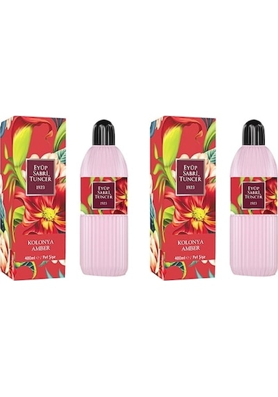 Eyüp Sabri Tuncer Amber Kolonyası Pet Şişe 400 ML x 2