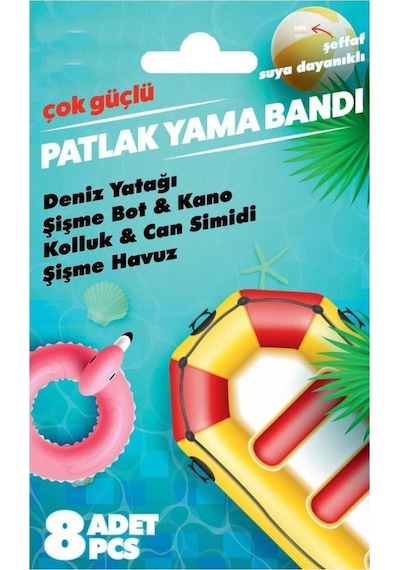 Patlak Yama Bandı Deniz Yatağı,şişme Bot,kano,şişme Havuz,can Simidi Tamir Bandı