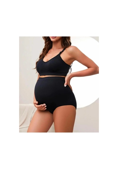 Fit Women Kadın Hamile Yüksek Bel Slip Külot 1020 Siyah