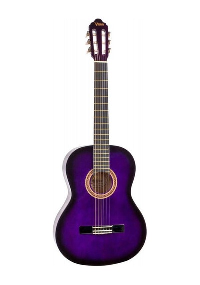 Valencia Vc101tpps Klasik Gitar 1/4 Mor Sap Çelikli
