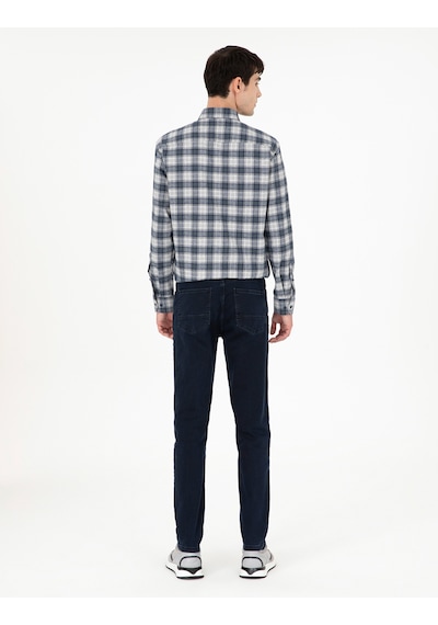 Pierre Cardin Erkek Lacivert Jean Pantolon 50294576-vr033 Lacivert