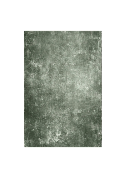 Kartela Halı Grunge Halı Kaymaz Taban Makinede Yıkanabilir Halı Adaçayı Yeşili - 100 X 150 Cm