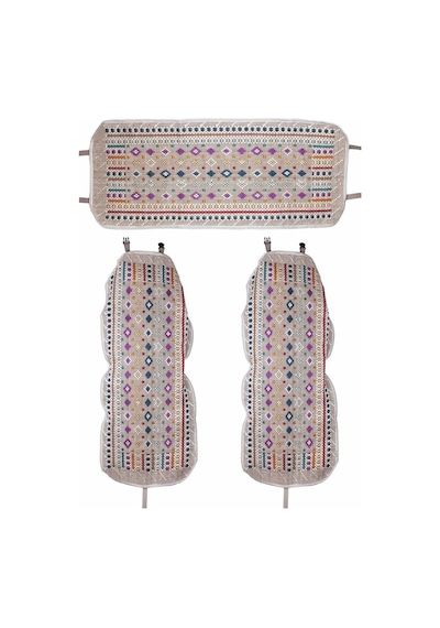 Oto Kılıf Kilim Ön Ve Arka Koltuk 3'Lü Set Terletmez Universal