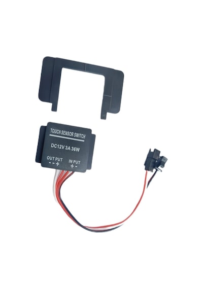 Ayna Arkası Dokunmatik Touch Sensör Switch Dc12v 3a 38w Siyah