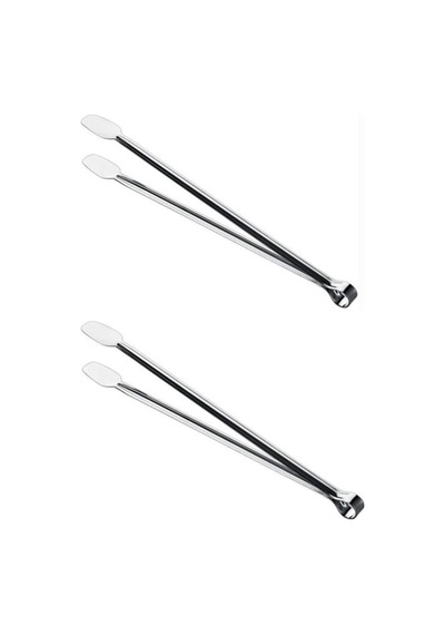 Klasik Metal Mangal Maşası 36 Cm-32 Cm-27 Cm Uzun-kısa Boy Çelik Yemek Barbekü Izgara Kömür Köz 36 Cm - 1 Adet