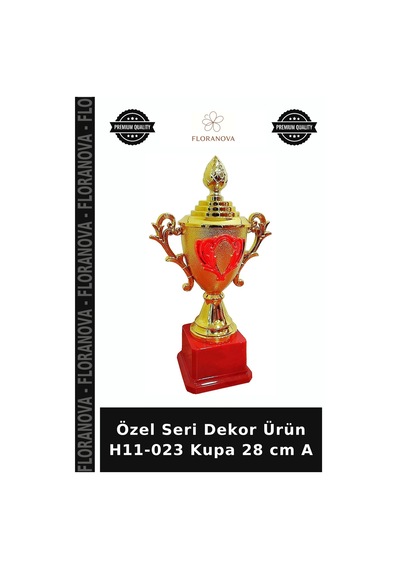 Özel Seri Dekor Ürün H11-023 Kupa 28 Cm A