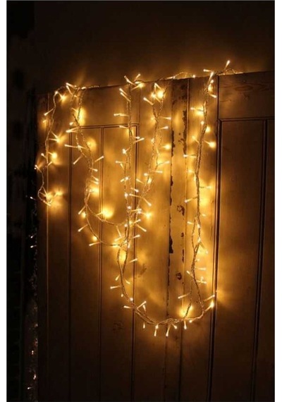 Dekoratif Led 10 Mt Animasyonlu Yılbaşı Süs Ip Led Işık Amber