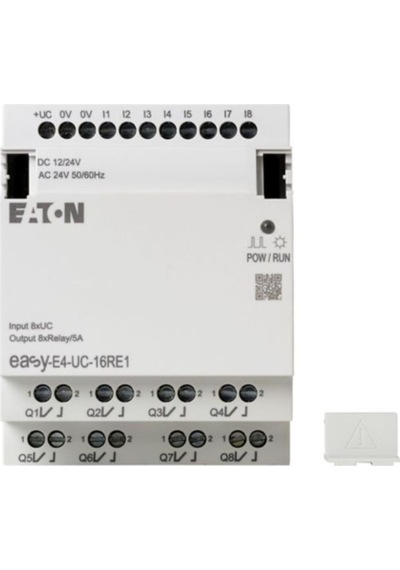 Eaton Easy-e4-uc-16re1 Easy-e4 Genişleme Modülü, 12vdc, 24vac/dc 8dı / 8do R