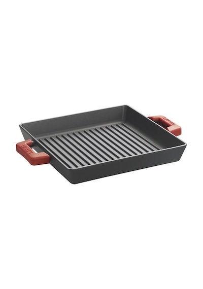 Lava Döküm Izgara Tava 26CM x 26CM Siyah