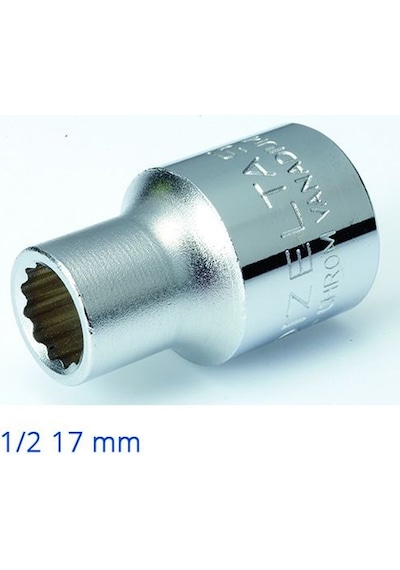 İzeltaş Lokma Anahtar Oniki Köşe 1-2'' 17 Mm N11.21096