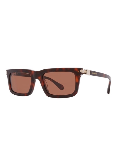 Salvatore Ferragamo Sf2015s-242 53 Kadın Güneş Gözlüğü Kahverengi
