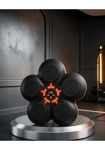 Akıllı Boks Makinesi Işıklı Vuruş Hedefli Bluetoothlu Uczzzmüzikboxmakinesi-4 Diğer