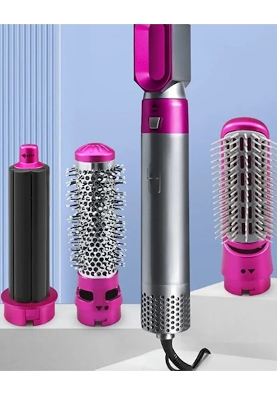 5 Başlıklı Hot Air Styler Saç Şekillendirme Seti