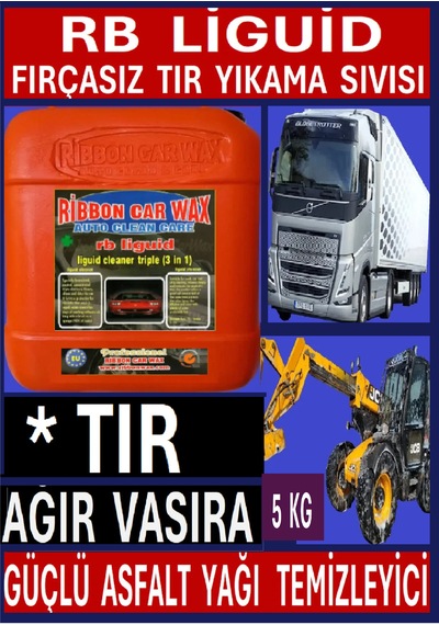 Rb Liguid Fırçasız Tır Ağır Vasıta Yıkama Şampuanı 5 Kg