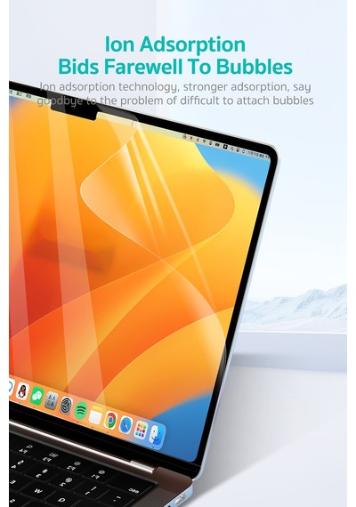MacBook Pro 16 İnç Uyumlu Hd Şeffaf Ekran Koruyucu Film Çizilmeye Dayanıklı A2485-a3428