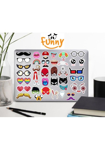 Eğlenceli Yüz İfadeleri Sticker Seti Laptop Ajanda Notebook Tablet Defter Etiket Bullet Journal Diğer Eğlenceli Yüz İfadeleri Sticker Seti Laptop Ajanda Notebook Tablet Defter Etiket Bullet Journal Diğer