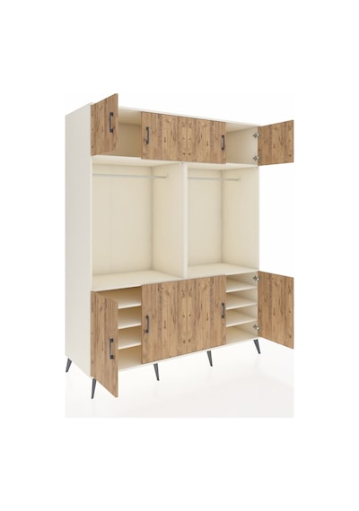 Kronos Gardrop 10 Raflı 8 Kapaklı 2 Askılı 176x59x221 Aytaşı-çam/aytaşı Çam/aytaşı Kronos Gardrop 10 Raflı 8 Kapaklı 2 Askılı 176x59x221 Aytaşı-çam/aytaşı Çam/aytaşı