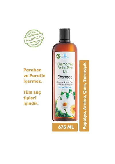 Hunca Care Papatya Özlü Şampuan 675 ML