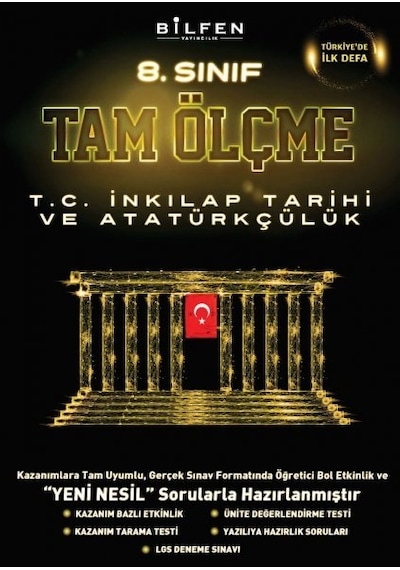 8.Sınıf T.C. İnkılap Tarihi ve Atatürkçülük Tam Ölçme -  Bilfen Yayınları
