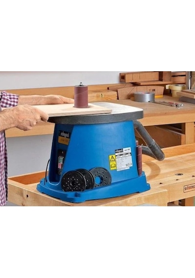 Scheppach HG 580 Salınımlı Silindirik Tezgah Zımpara Makinesi