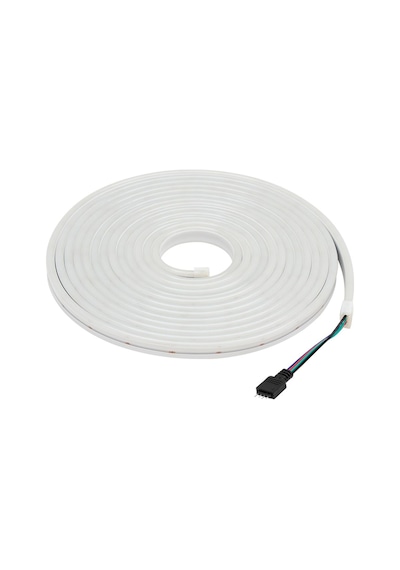 Powermaster Pm-17903 Silikon Kaplamalı 12 Volt 5 Metre Rgb Neon Led Şerit Aydınlatma