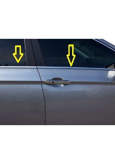 Volkswagen Touareg Krom Cam Çıtası 4 Parça 2003 Üzeri N11.14095