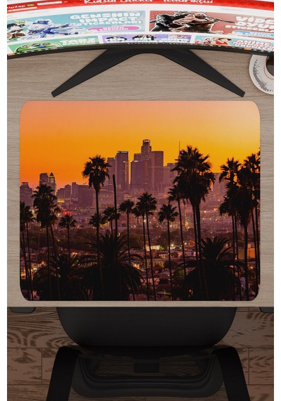 Kaliforniya Abd V5 48x40 Xl Gaming Kauçuk Kaymaz Taban Mouse Pad Fare Altlığı