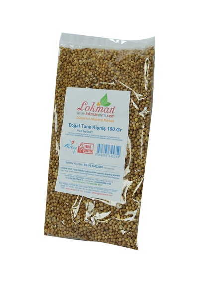 Lokman Doğal Tane Kişniş 100 G