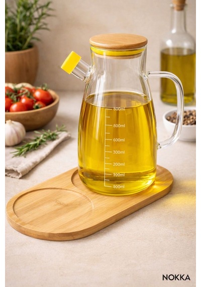 Bambu 2 Bölmeli Sunumluk, Oval Tabak ,yağdanlık Altı 12x24 Cm Renksiz