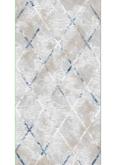 Diamond Halı 25015A koyu bej Model 150*220 Polip Leke Tutmaz Modern Çizgi