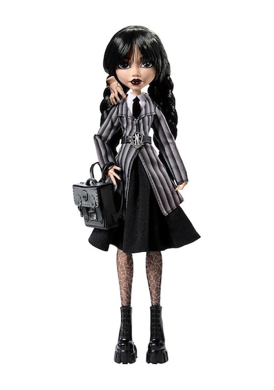 Hxj04 Monster High Wednesday Okul Üniformalı Bebek 10pcs Mixed