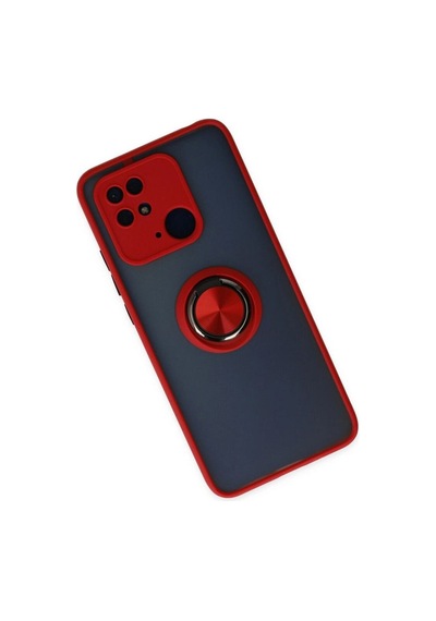 Xiaomi Poco C40 Kılıf Montreal Yüzüklü Silikon Kapak