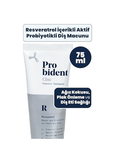 Clinic Doğal Yoğun Bakım Resveratrol Içeren Florürsüz Diş Macunu Anında Beyazlatıcı Etki