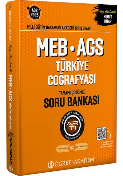 Öğreti 2025 Meb-ags Türkiye Coğrafyası Tamamı Çözümlü Soru Bankası