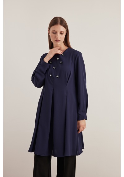 Aker 24aw15760112 Büyük Beden Tunik 24aw15760112 014 Lacivert Lacivert